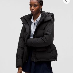 Lululemon Women’s Wunder Puff Jacket – Black, Size 2